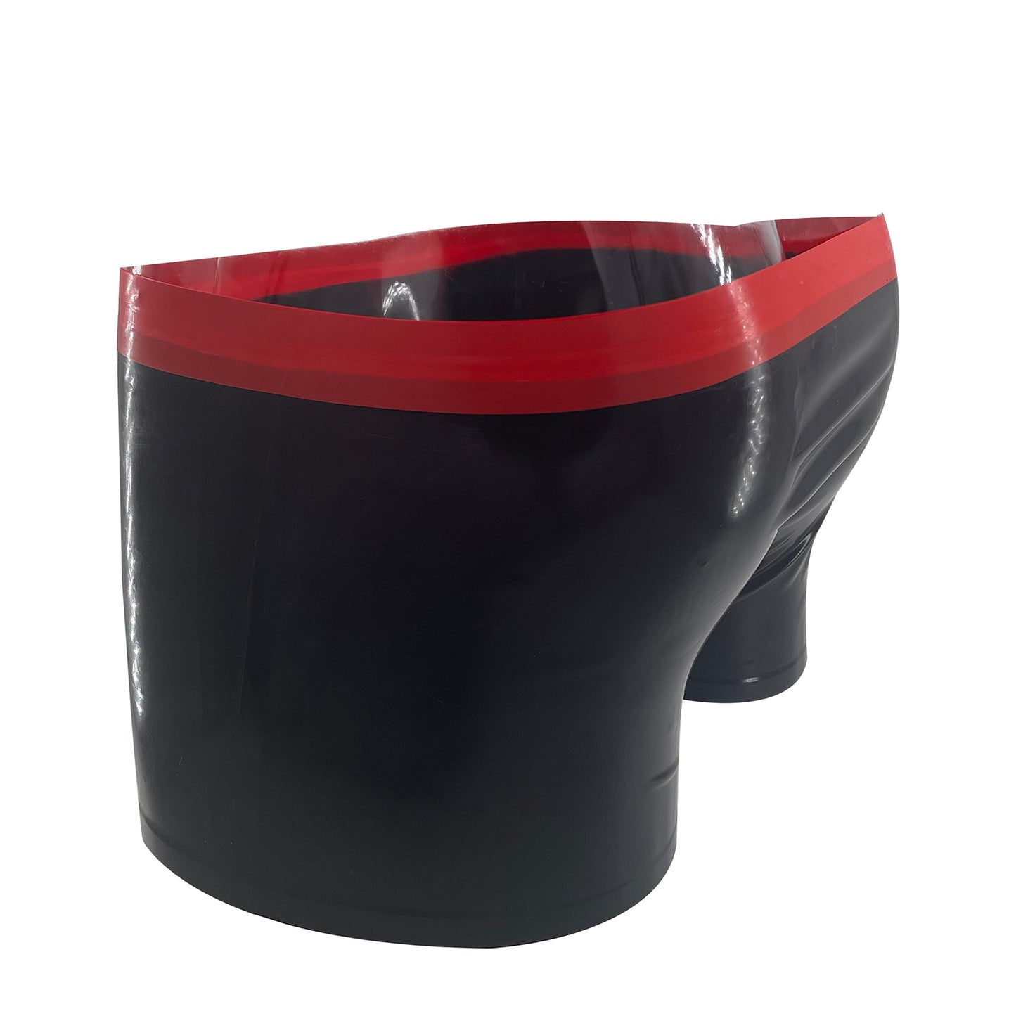 Black Latex Boxer Briefs for Men,Rubber Men's Underwear