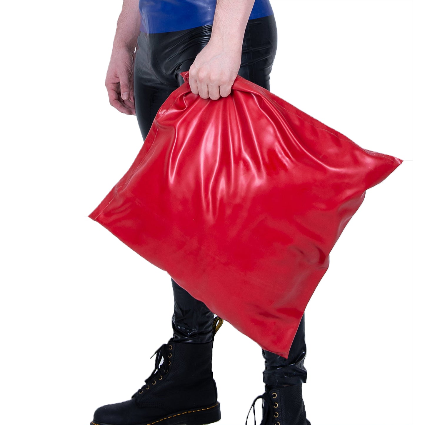 Red Classic Latex Pillowcases,Natural Rubber Pillow 40X40cm(2pcs)