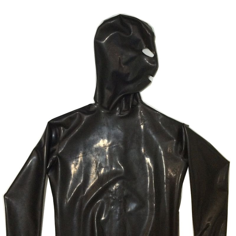 Sexy Latex Catsuit with Dildo