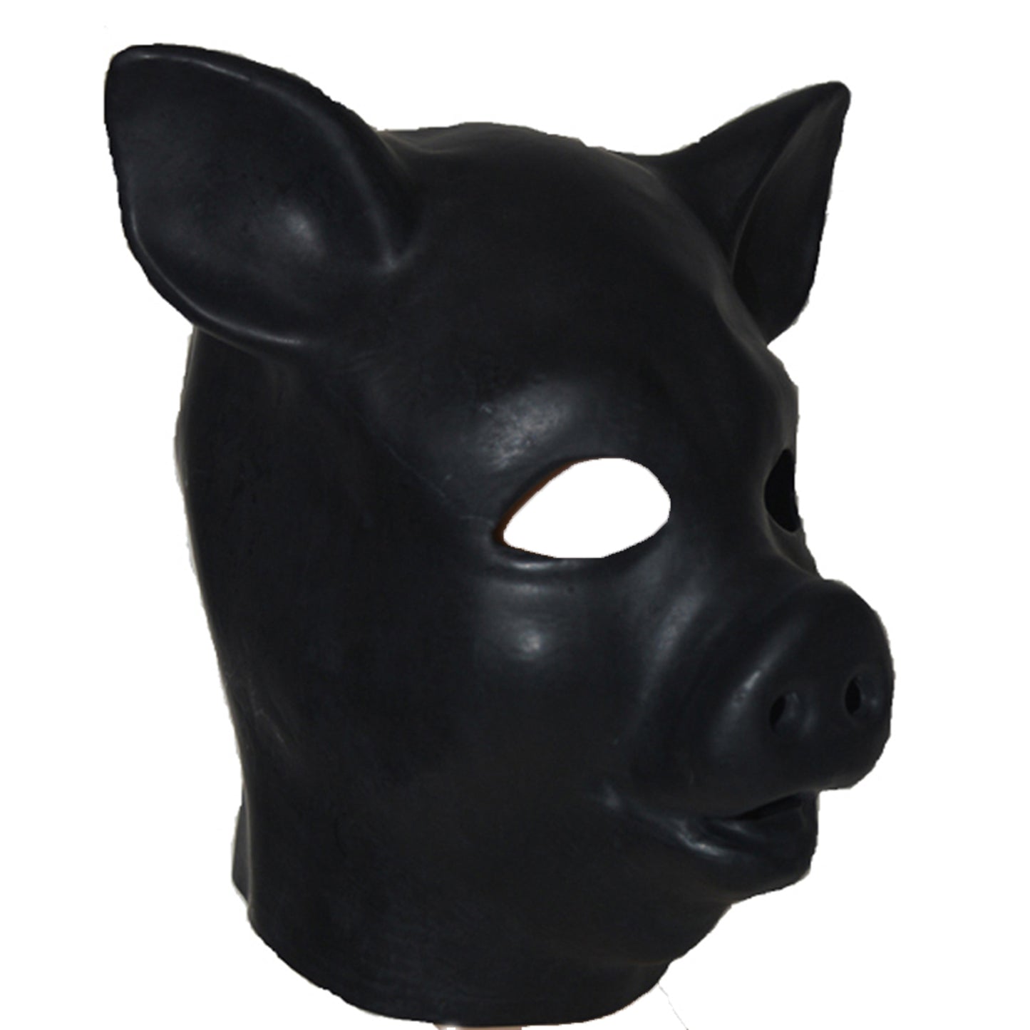 DIY 3D Pig Head Latex Hood Mask,Handmade 100% Natural Rubber Mask
