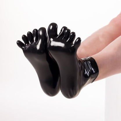 Latex Socks with Toes,Natural Rubber Short Socks