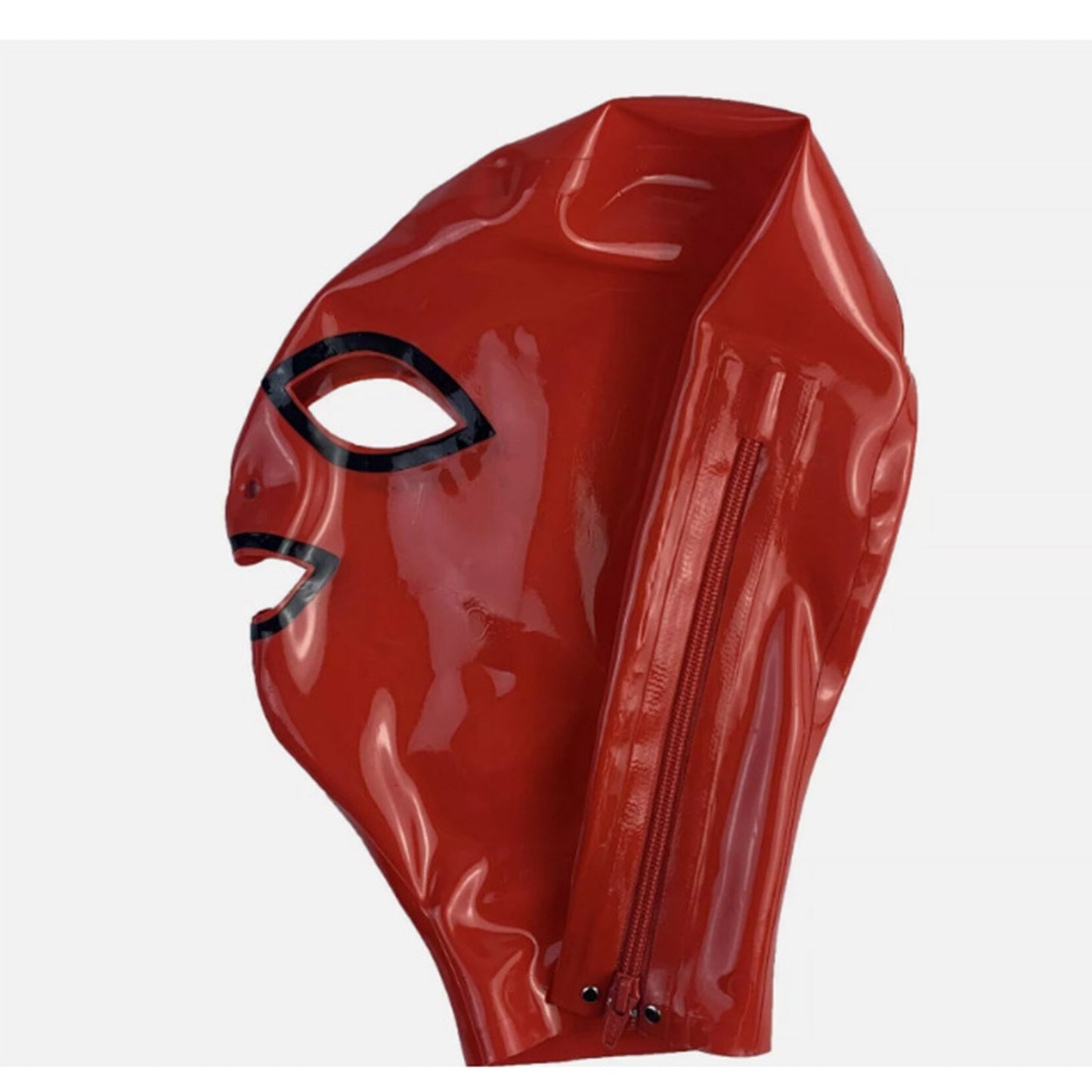 Red Latex Hood,Red Latex Hooded Masks