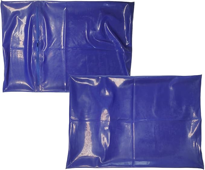 Waterproof Zipper Latex Pillowcase, 20×28 inches